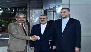 Iranian Foreign Minister arrives in India to boost bilateral ties