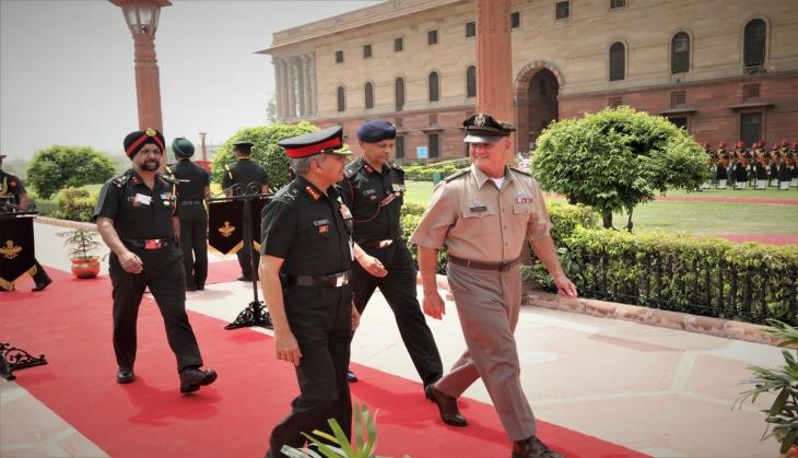 Visiting US Army general discusses bilateral defence cooperation with Army chief Manoj Pande