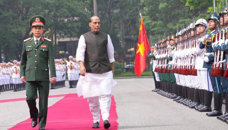 Rajnath Singh hand ovrs USD 1 million to Vietnam for language, IT training school