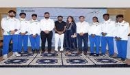 Kazakhstan Curling Cup WCT medal winners felicitated in presence of Yogeshwar Dutt
