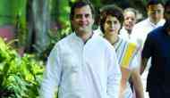 Rahul Gandhi accompanied by Priyanka Gandhi arrives at Cong HQ, marches to ED office