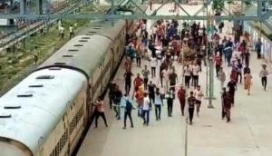 UP: Mob vandalises train in Ballia during protest over Agnipath scheme