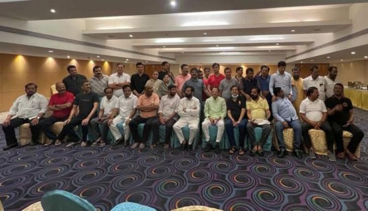 Maharashtra political crisis: 40 MLAs led by Eknath Shinde arrive at Guwahati hotel