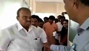 JDS MLA slaps college principal in front of colleagues, video goes viral