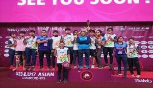 Indian freestyle wrestlers claim Asian Championship title in U-17 category