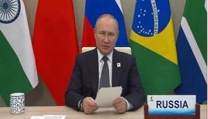 Russia: Vladimir Putin calls on BRICS leaders to cooperate in face of West's 'selfish actions'