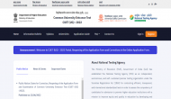 CUET UG Exam 2022: Check out official exam schedule released by NTA
