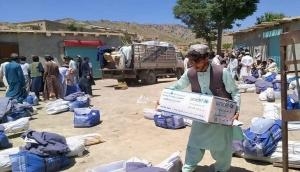 Life-saving relief continues to reach quake-hit eastern Afghanistan