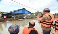 Himanta Biswa Sarma visits flood-affected areas in Assam [See Pics]