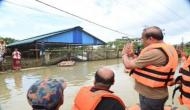 Himanta Biswa Sarma visits flood-affected areas in Assam [See Pics]