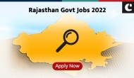 Rajasthan Govt Jobs 2022: Huge vacancies released in various departments; check more details
