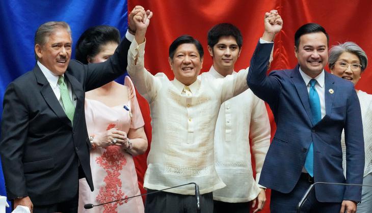 Ferdinand Romualdez Marcos Jr Sworn In As Phillipines 17th President