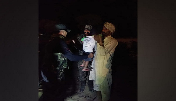 BSF hands over 3-year-old child to Pakistan after he inadvertently crossed over into India