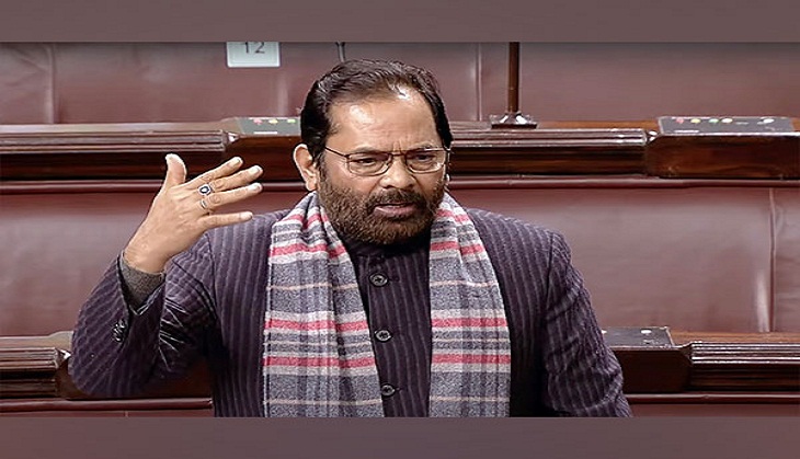 Union Minister Mukhtar Abbas Naqvi resigns