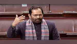 Union Minister Mukhtar Abbas Naqvi resigns