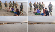 BSF Bhuj: These Pak fishermen were trying to sneak into Indian territory through Harami Nalla