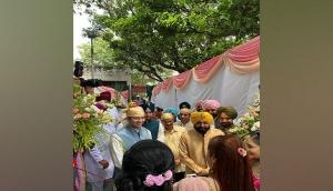 Bhagwant Mann Wedding: Delhi CM Arvind Kejriwal attends Punjab CM's wedding, wishes him on 'new journey'