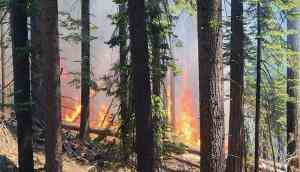 US famous national park partially closed due to wildfire