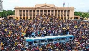 Sri Lankan protesters find millions of rupees from Rajapaksa's house amid economic turmoil