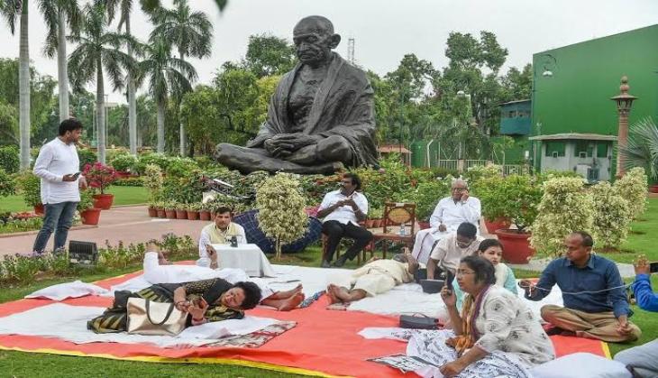 Suspended MPs 50-hour long day-night protest continues in Parliament