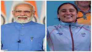 CWG 2022: PM Modi congratulates weightlifter Harjinder Kaur on winning bronze