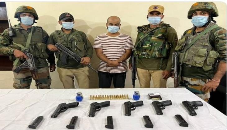 J-K: One 'hybrid terrorist' of LeT arrested in Budgam