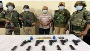 J-K: One 'hybrid terrorist' of LeT arrested in Budgam