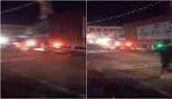 UP: Truck hits Samajwadi Party leader's car, drags it for 500 m in Mainpuri
