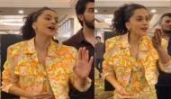 Taapsee Pannu gets into heated argument with paparazzi [Watch]