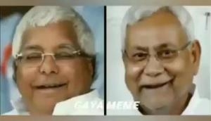 Old meme featuring Lalu Yadav and Nitish Kumar goes viral amid political crisis in Bihar