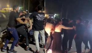 Gurugram nightclub manager, bouncers held for thrashing, molesting guests; video goes viral [Watch]