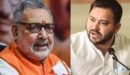 Bihar war of words: Giriraj Singh vs Tejashwi Yadav 
