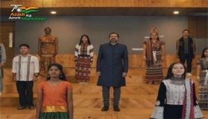 Grammy winner Ricky Kej, refugee singers pay tribute to India’s national anthem [Watch]