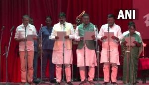 Bihar cabinet expansion: Around 30 Bihar MLAs, including Deputy CM Tejashwi's brother Tej Pratap, sworn in
