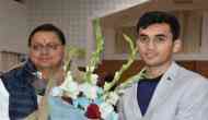 Uttarakhand CM Pushkar Singh Dhami congratulates Indian shuttler Lakshya Sen for clinching gold
