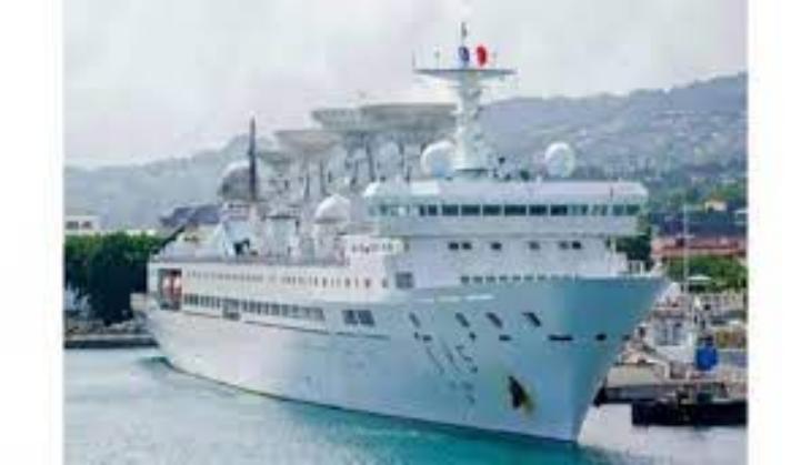 Chinese spy vessel Yuan Wang 5 arrives in Sri Lanka, docks at Hambantota Port