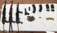 J-K: Security forces recover arms, ammunitions from Shopian's Kutpora after search ops