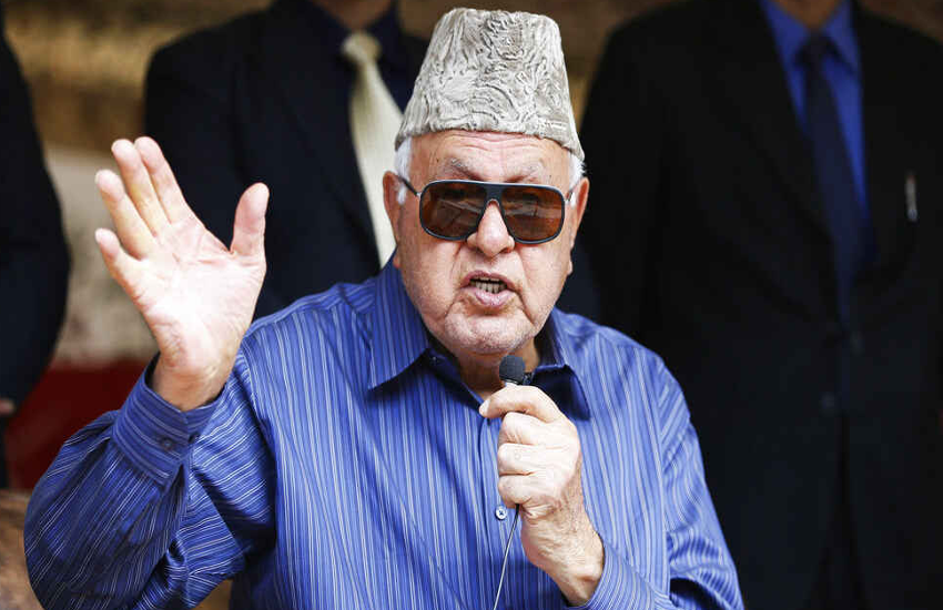 BJP slams Farooq Abdullah over his 'outsider' remark, says it is an 'insult' to J-K voters