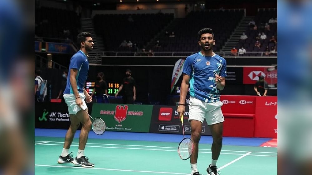 BWF World C'ships: Indian duo MR Arjun and Dhruv Kapila continue their winning run, reach quarterfinals