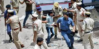 Hyderabad: Security stepped up at Charminar amid protests against T Raja Singh