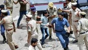 Hyderabad: Security stepped up at Charminar amid protests against T Raja Singh