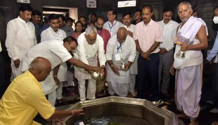 Purification ritual conducted at Bihar's Gaya temple after non-Hindu minister enters with CM Nitish Kumar
