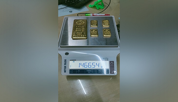 Kolkata Customs intercepts passengers with foreign-origin gold bar