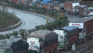 Jammu-Srinagar national highway blocked, vehicular traffic affected in Ramban due to landslide