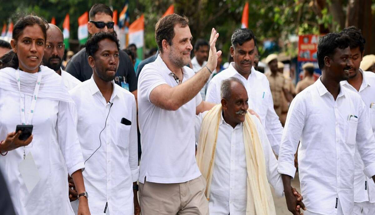 BJP puts Rs 41000 price tag on Rahul's T-shirt; Congress says talk about real issues