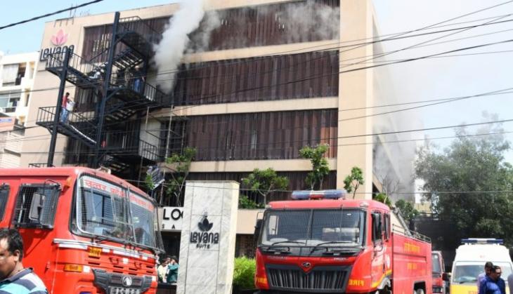 UP CM suspends 15 officials for Lucknow hotel fire incident