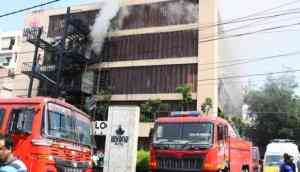 UP CM suspends 15 officials for Lucknow hotel fire incident