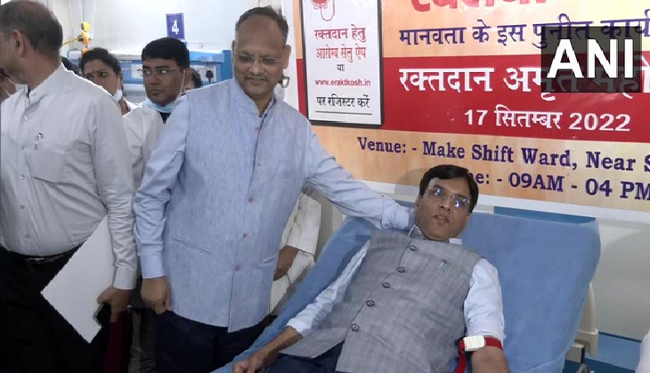 Health Minister Mansukh Mandaviya kickstarts nationwide blood donation drive on PM Modi's birthday