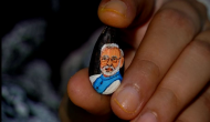 Odisha artist showcases PM Modi’s journey of 7 decades through miniature art