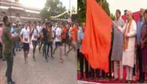 Amit Shah flags off PM Modi cross-country slum run
